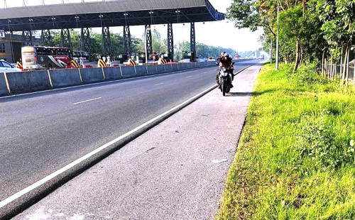 মোটরসাইকেল চলবে মহাসড়কের সার্ভিস লেনে