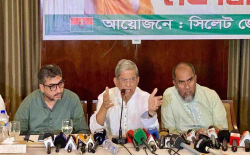 অন্তর্বর্তী সরকারকে যৌক্তিক সময় দিতে চাই, অনির্দিষ্টকালের জন্য নয়: মির্জা ফখরুল
