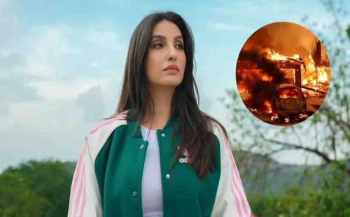 দাবানল থেকে প্রাণে বেঁচে নোরা ফাতেহি যা বললেন