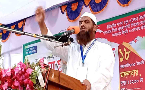 কোরআন-সুন্নাহবিরোধী আইন সংবিধানে অন্তর্ভুক্ত করা যাবে না : মামুনুল হক"