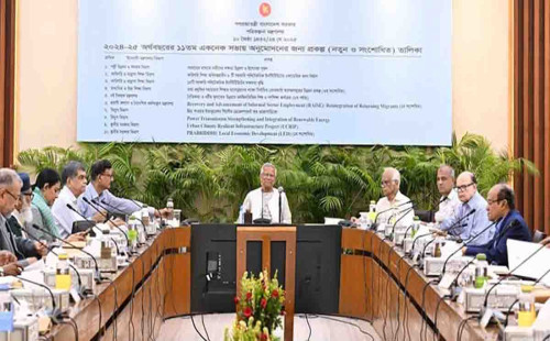 একনেকে অনুমোদিত ৯ মেগা প্রকল্প, ব্যয় ধরা হয়েছে ১১ হাজার ৮৫১ কোটি