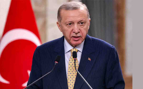 ইসরায়েলই মধ্যপ্রাচ্যে শান্তির সবচেয়ে বড় বাধা  : এরদোয়ান