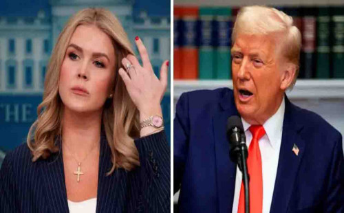 ‘মুখ যেন তার মেশিনগান’, নিজের প্রেস সচিবকে নিয়ে  ট্রাম্পের ব্যঙ্গ