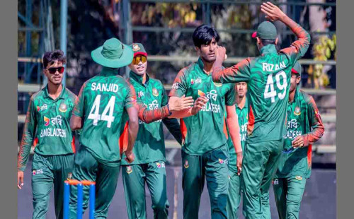 রিজানের দুর্দান্ত পারফরম্যান্সে শিরোপা জিতল বাংলাদেশ