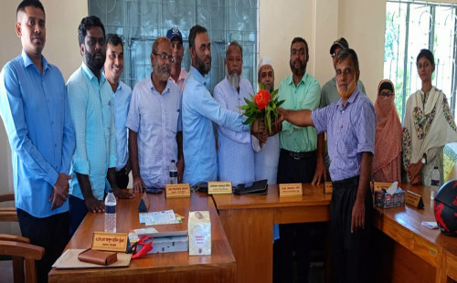 লংগদু সরকারি মডেল কলেজে নতুন অধ্যক্ষের যোগদান