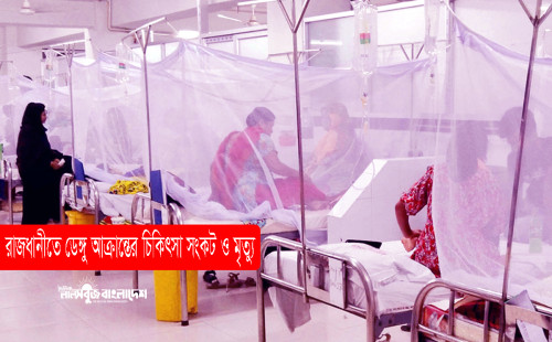 রাজধানীতে ডেঙ্গু আক্রান্তের চিকিৎসা সংকট ও মৃত্যু , ভোগান্তিতে রোগীরা