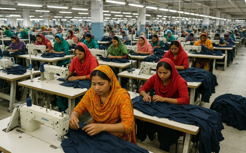 পোশাক খাতে বড় ধাক্কা, দেশের ৩৫৩ পোশাক কারখানা বন্ধ, সোয়া লাখ শ্রমিক বেকার: বিজিএমইএ