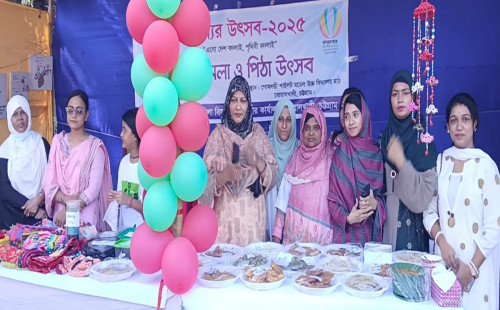 বোয়ালখালীতে পিঠা-পুলিতে দিনব্যাপী তারুণ্য উৎসব