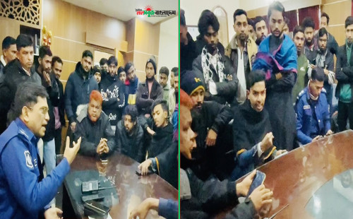 যুবককে ছাড়াতে ওসির সঙ্গে বাকবিতণ্ডায় হবিগঞ্জের বৈছাআ নেতা মাহদী হাসান