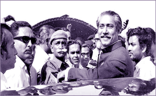 বঙ্গবন্ধুর স্বদেশ প্রত্যাবর্তন দিবস আজ, অন্ধকার হতে আলোর পথে যাত্রা