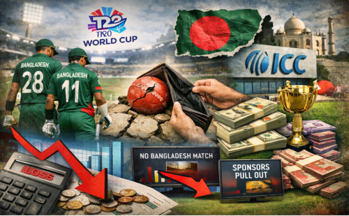টি-টোয়েন্টি বিশ্বকাপ না খেললে কতটা আর্থিক ক্ষতির মুখে বিসিবি?